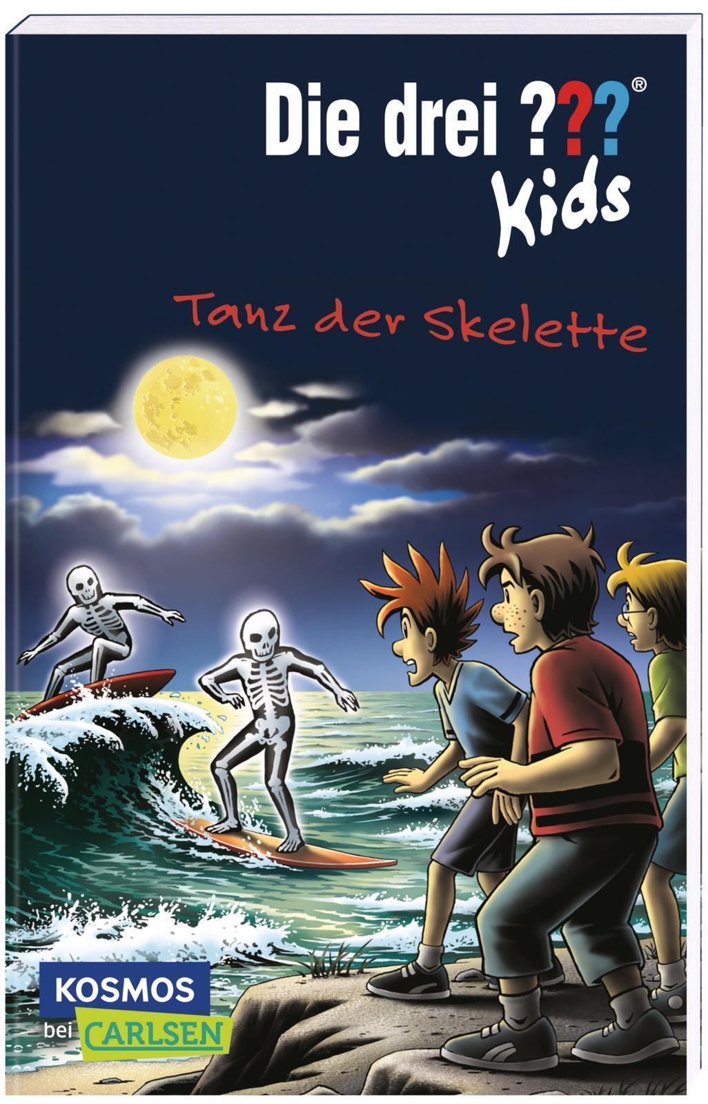 Thumbnail - Die Drei ??? Kids 48: Tanz Der Skelette | Boris Pfeiffer | Taschenbuch