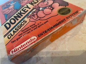 Donkey Kong (Nintendo NES, 1986) CIB Complete TESTED