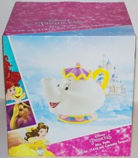 Walt Disney's Beauty and the Beast Mrs. Potts 48 oz Ceramic Teapot UNUSED BOXED