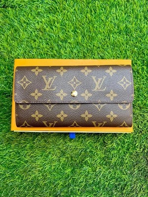 Louis Vuitton Sarah Monogram Long Wallet With Box   Fast Shipping