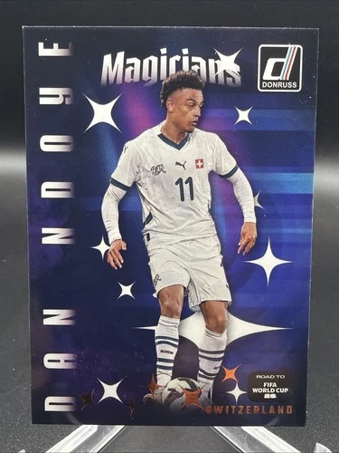 2025-26 Donruss Road to FIFA World Cup #12 Dan Ndoye Magicians