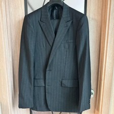 Dior Homme FW06 Stripe Suit Set New in Charcoal Gray