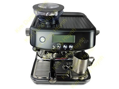 Sage The Barista Pro SES878BST4EEU1 Siebträgermaschine Edelstahl schwarz NEU OVP