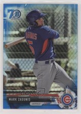 2017 Bowman Chrome Prospects Blue Refractor 70th Anniversary Mark Zagunis 1u6