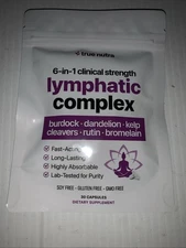 Lymphatic Complex 30 Capsules New