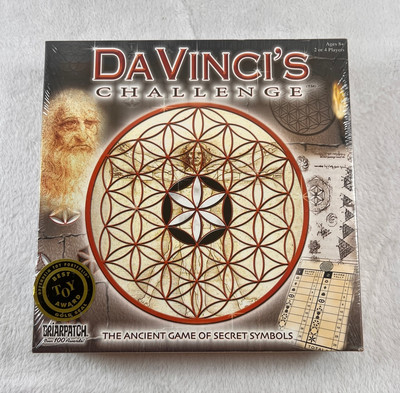 DA VINCI'S CHALLENGE THE BOARD GAME OF SECRET SYMBOLS BRIARPATCH NEW SEALED