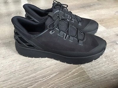 KIZIK Mens Size 13 Shoes Slip On WASATCH Triple Black Slip In Casual Sneakers