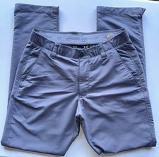 Grey Under Armour Matchplay Tapered Golf Pants Men's