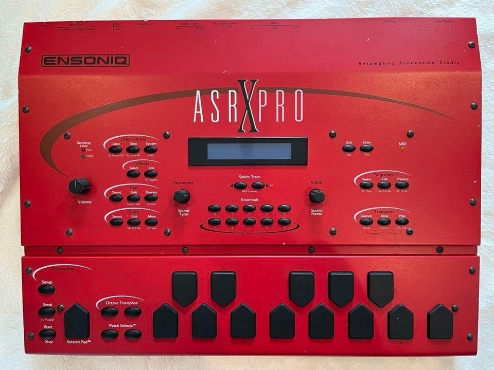 Ensoniq ASR-X-PRO Sampler Red Full Setup Vintage Rare from Japan F/S | eBay