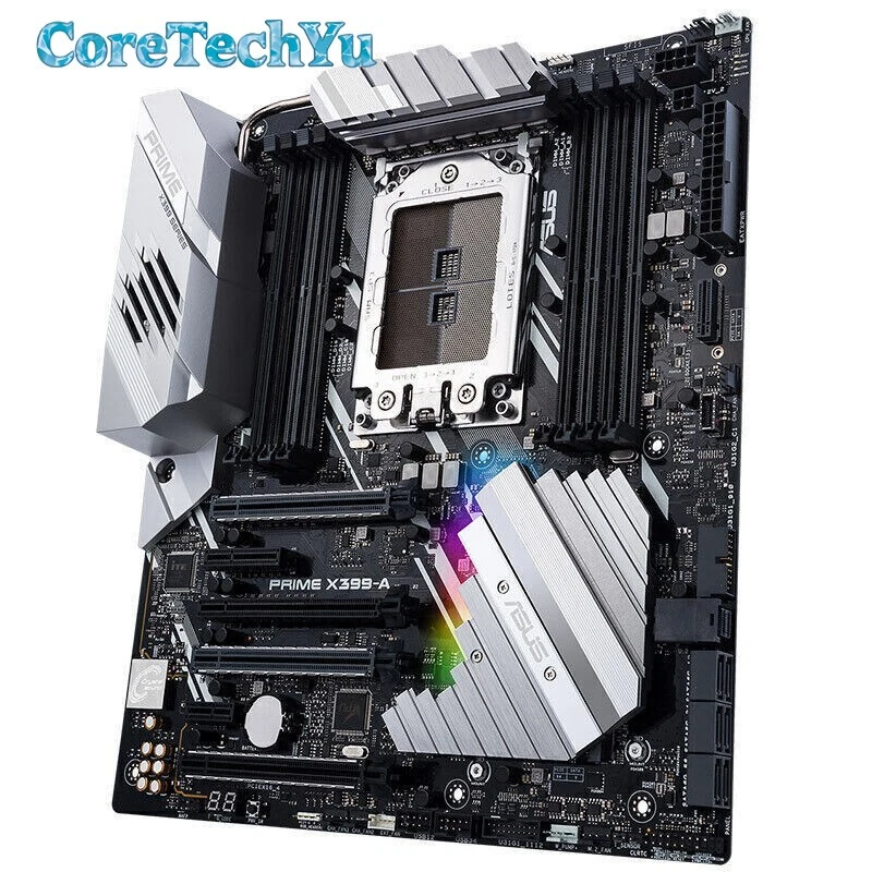 ASUS PRIME X399-A MotherBoard E-ATX DDR4 Support AMD Ryzen 1920X CPU/* - Image 4 of 4