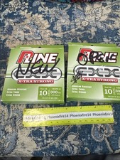 1 New,1 Open Pline X-tra Strong 10 Lb 300 Yds Moss Green Copolymer