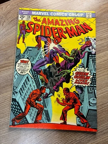 THE AMAZING SPIDER MAN vol. 1 #136 Marvel 1974 MVS INTACT VG/FN