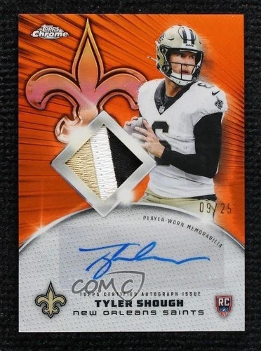 2025 Topps Chrome Tyler Shough Rookie Patch Autographs (RAW)