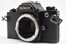 ▶︎[Exc+5] Nikon FM Black 35mm SLR Film Camera Body From JAPAN