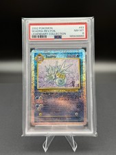 Pokemon 2002 Legendary Collection Seadra 63/110 Reverse Holo Foil PSA 8 LOW POP!