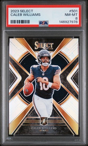 Caleb Williams [XRC] #501 2023 Panini Select card
