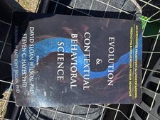 Evolution & Contextual Behavioral Science by Wilson & Hayes Paperback Psychology