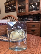 Echo by Davidoff 3.4 oz / 100 ml Eau De Toilette No Box Discontinued EXC COND