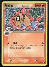 Feebas 49/101 Common Dragon Frontiers Pokemon Moderately Played