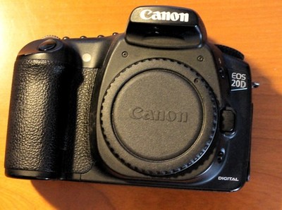 Canon EOS 20D 8.2 MP SLR-Digitalkamera - Schwarz (Nur Gehäuse)