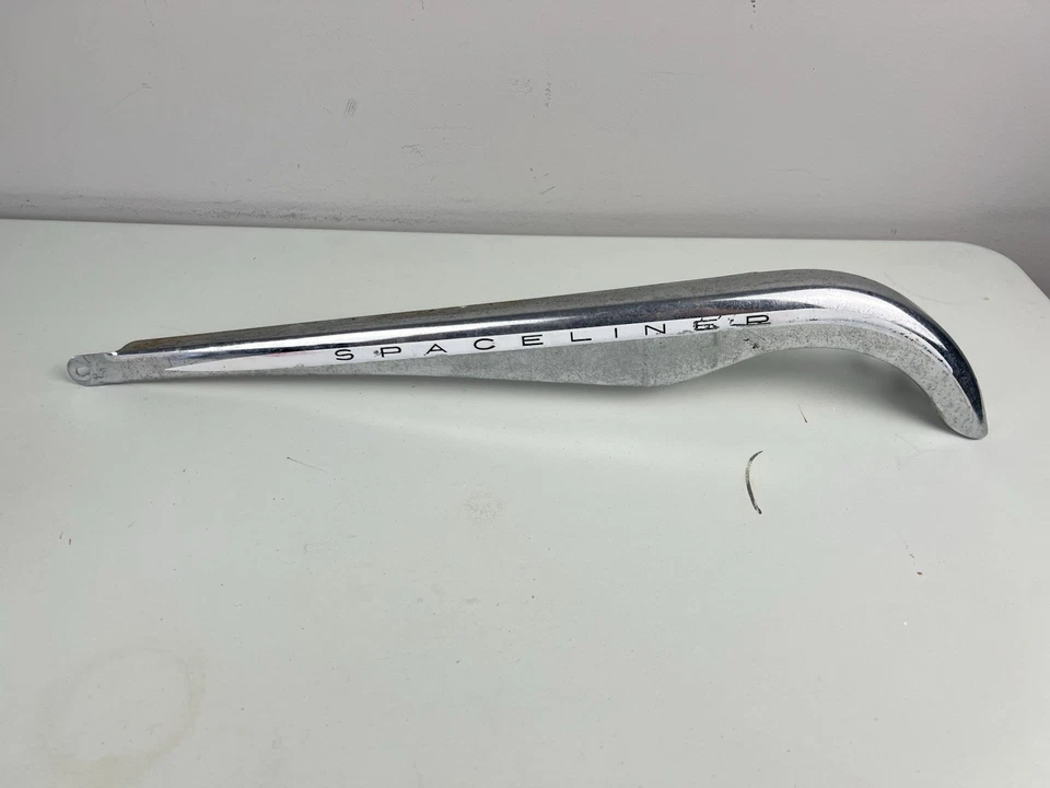 Protector de cadena cromado Sears Spaceliner Murray Astro-Flite Higgins Flightliner OEM Foto 2 de 4