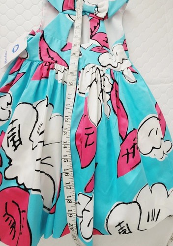Mayoral Dress Size 5 Girls 110cm Floral Sleeveless Fancy Summer Dress NWT - Picture 6 of 14