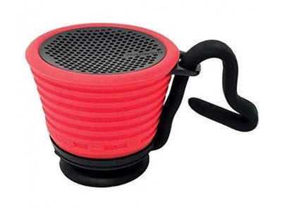 Microlab Magicup Waterproof Bluetooth Wireless Speaker with Bendable Handle,Red