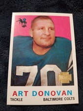 2001 Topps Archives Art Donovan #117