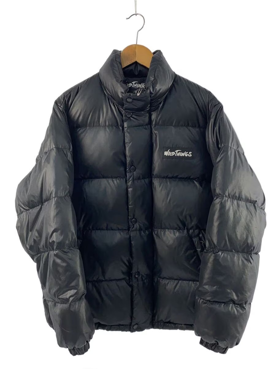 WILDTHINGS Down Jacket, Medium, Polyester, Black - image 1