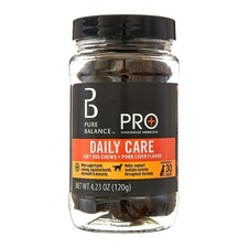 Daily Care Soft Chews for Dogs, Veterinarian Formulated Supplement with Pork