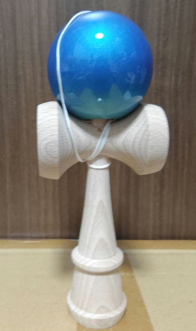 Rare Mugen Musou Kendama Ocean Blue Japan Limited Handmade Balance