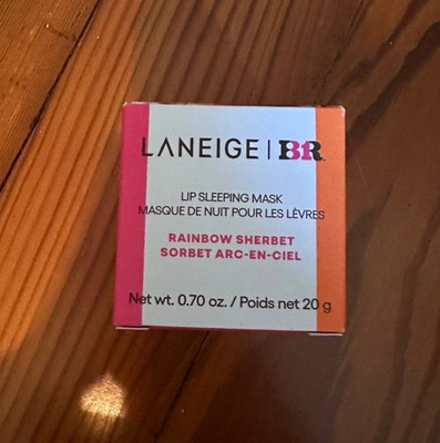LANEIGE x Baskin-Robbins Lip Sleeping Mask Rainbow Sherbet Scent 0.70 oz