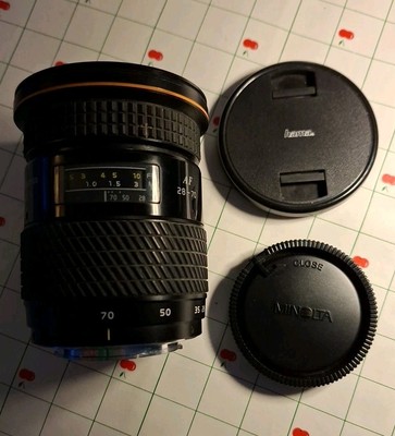 Tokina AT-X Zoom-Objektiv Minolta AF / Sony Alpha SA 28-70 mm 1:2,8
