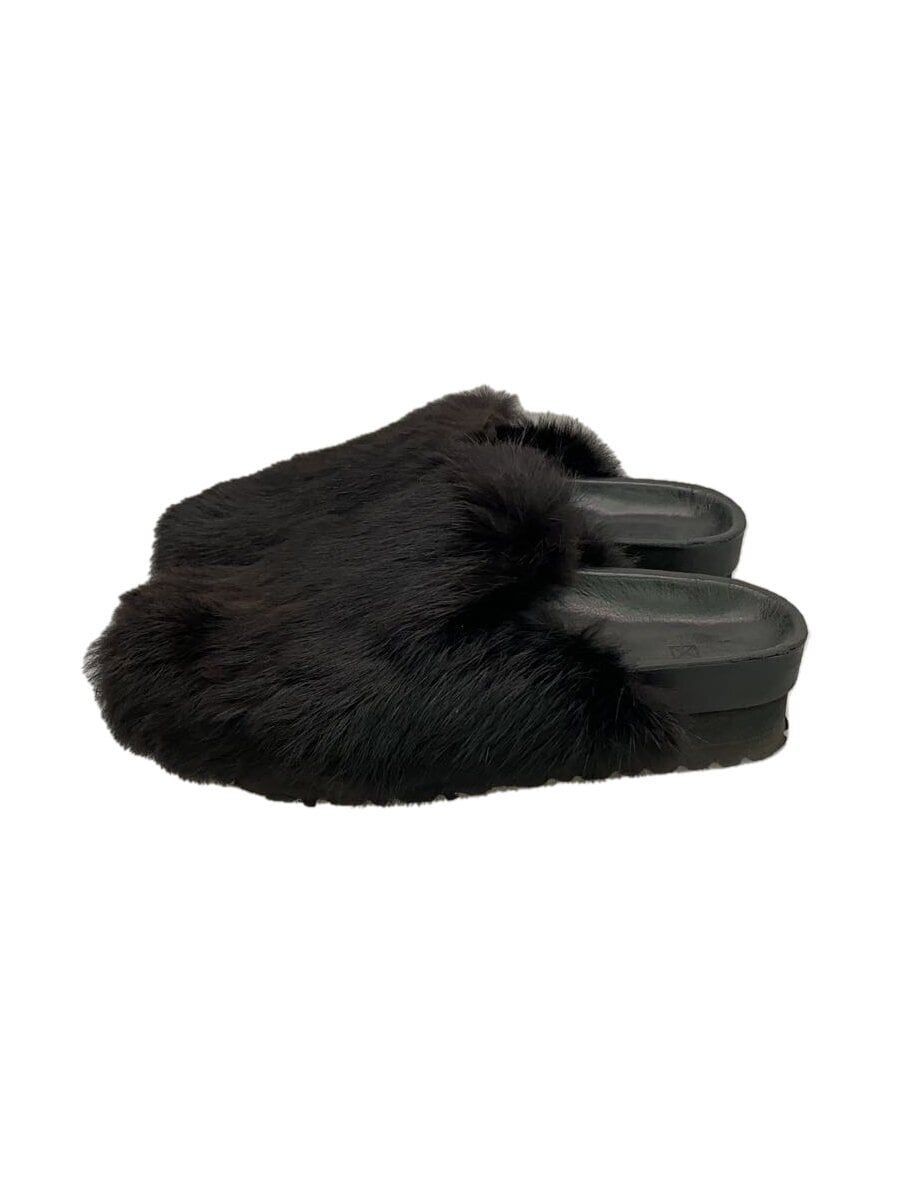 靴 MAISON EUREKA 4STRAP SANDAL ALL BLACK 37 MAISON EUREKA SANDALS 37 Black FUR Used | eBay