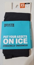 Duluth Trading Women's ARMACHILLO UNDERWEAR XS HIPSTER BLACK