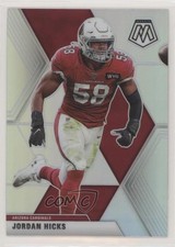 2020 Panini Mosaic Silver Prizm Jordan Hicks #13 2l4