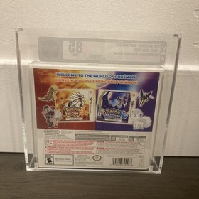 Nintendo Pok&eacute;mon Sun And Pok&eacute;mon Moon Dual Pack VGA 85 NM+ Silver Sealed