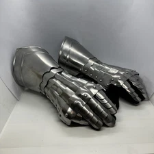 Medieval Knight Armor Gloves Warrior Gauntlets Combat Gauntlet Metal