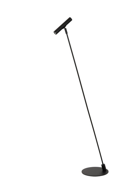 Stehlampe Metall Schwarz Wohnzimmer Schlafzimmer G9 H:127 Cm Leselampe BüRo-image