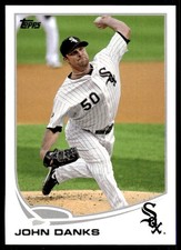 John Danks 2013 Topps #150 Chicago White Sox MLB READ FREE SHIPPING AutographDen