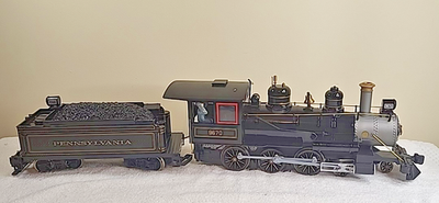 #ad Bachmann G Scale Pennsylvania Steam Locomotive 9670 Runs Intermittent Parts $89.95