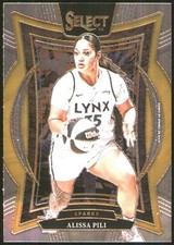 Alissa Pili 2025 Panini Select WNBA #65 Los Angeles Sparks