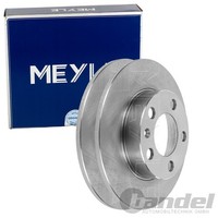 2X Meyle Bremsscheiben 232Mm Hinten Passend FÜR Audi A1 A2 A3 TT Seat Arona