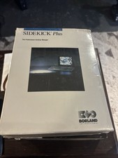Brand NEW Borland Sidekick Plus Professional Desktop Manager Complete DOS 5.25  