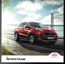 Kia Sportage 2016-2017 UK Market Brochure 1 2 KX-2 3 KX-3 4 KX-4 KX-5 GT-Line S