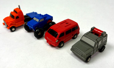 Off Road Patrol Vintage Transformers G1 Micromasters Complete Set 1989 80s