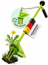 Profi Unkrautstecher mit Stiel | Massivstahl &ndash; r&uuml;ckenschonend & ohne drehen