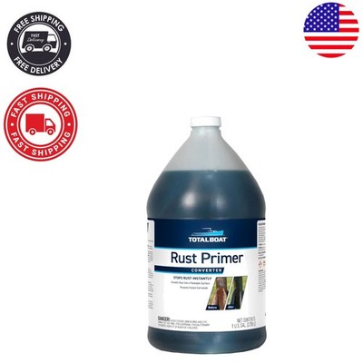 Professional Rust Primer Converter - Gallon Size for Easy Metal Repair Solutions