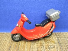 Motorroller, rot mit Topcase Fahrzeug City Freizeit Racing Playmobil G293