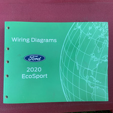 2020 Ford EcoSport Electrical Wiring Diagrams Manual